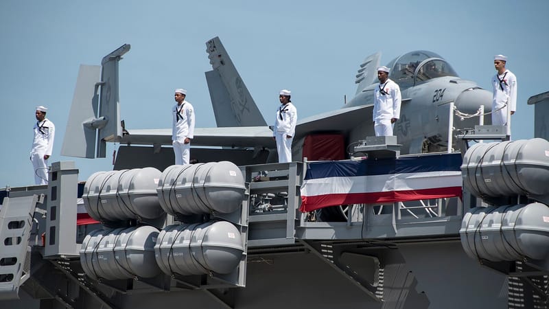 USS Gerald R. Ford to leave Middle East as blockade hardens, cutting US carriers in theater from three to two