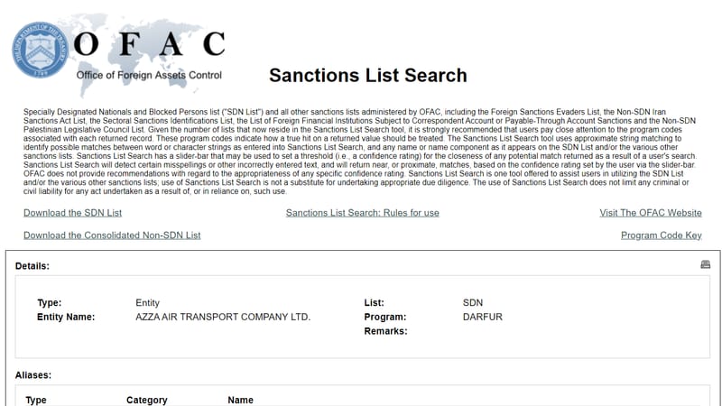 Treasury Sanctions Iran's Persian Gulf Strait Authority Under OFAC List