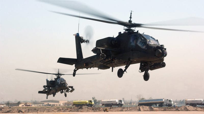 Apache Goes Down Near Strait of Hormuz; Trump Says Crew Safe