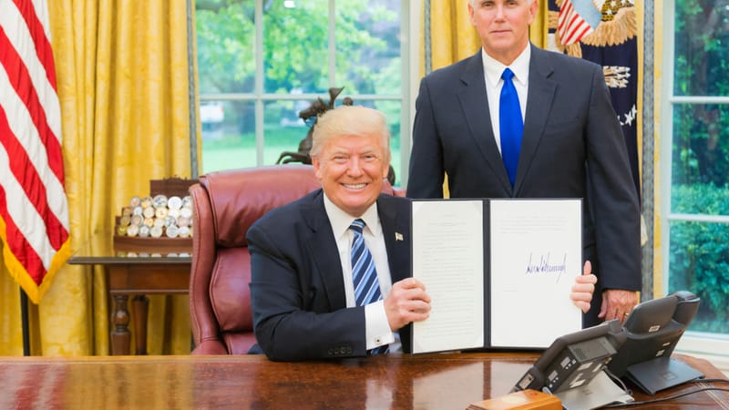 Trump warns of second strike, eyes Iran oil sector