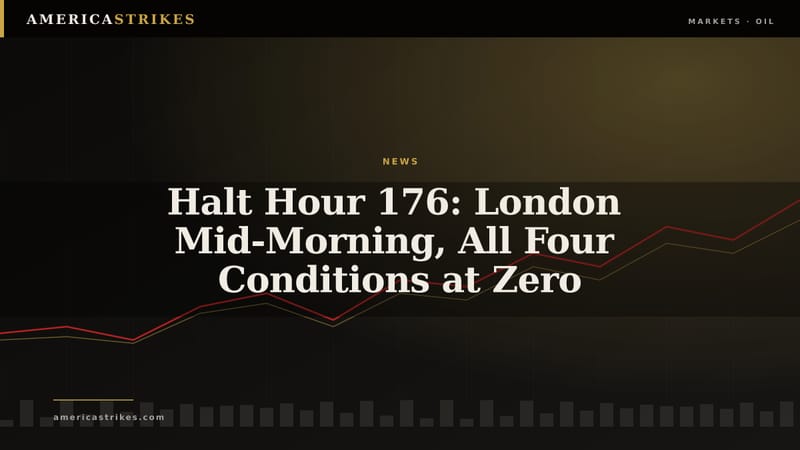 Halt Hour 176: London Mid-Morning, All Four Conditions at Zero