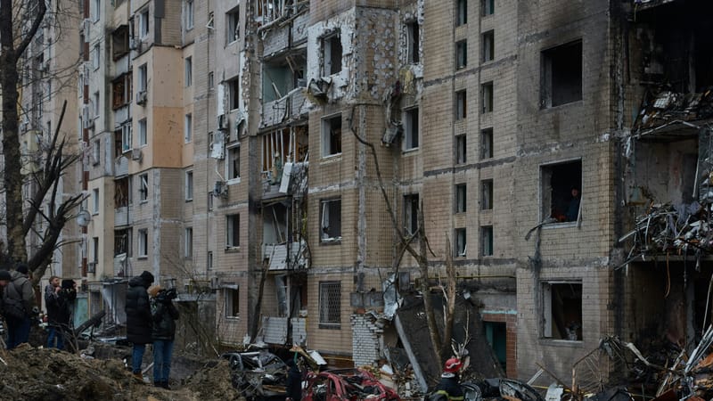 Russian Drone Strike Ignites Fire at Sumy Shopping Centre as Moscow Hits Gas Facilities