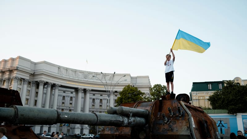 Russia Hits Kyiv Arms Exhibition With Ballistic Missiles, Killing 10