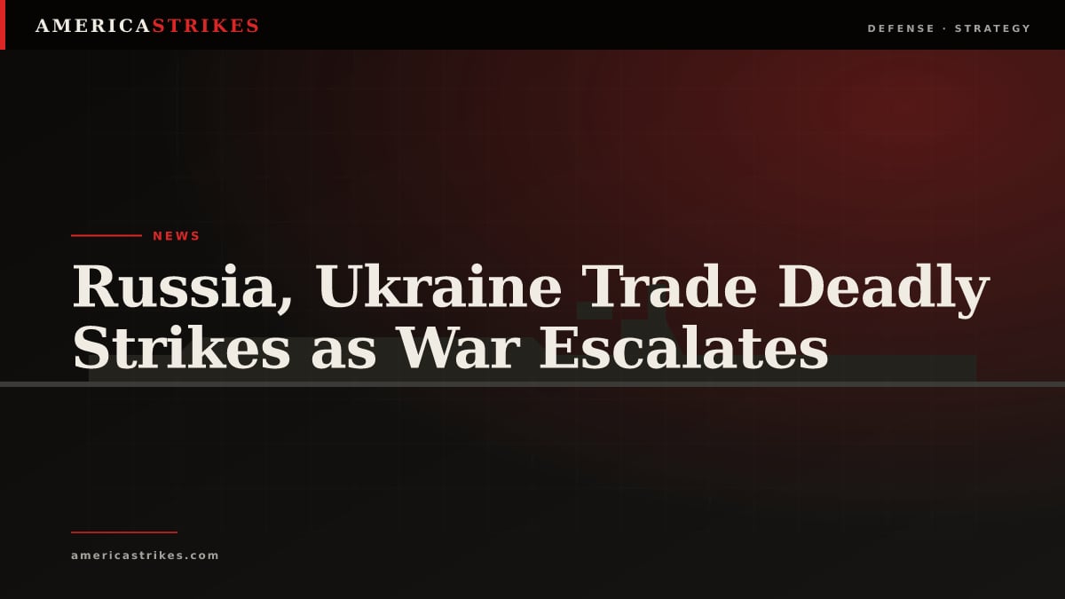 Russia, Ukraine Trade Deadly Strikes as War Escalates